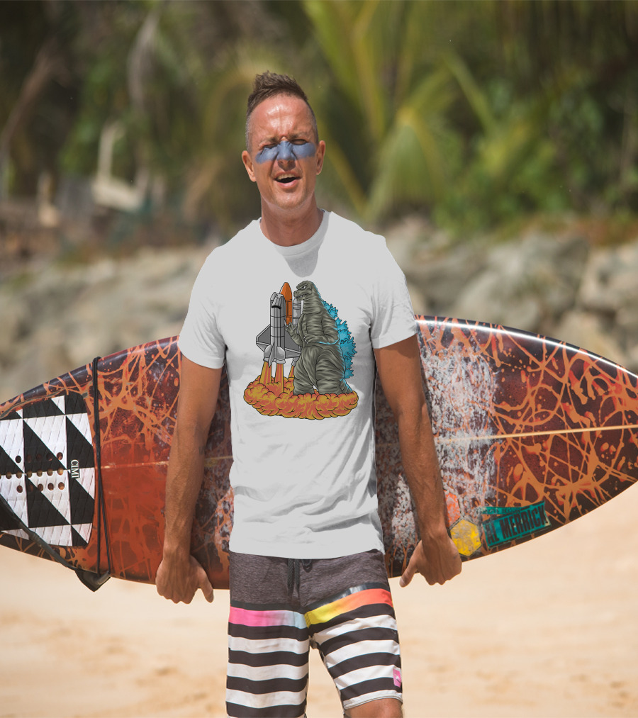 Rudal Zilla Rocket Monster Fusion T-Shirt