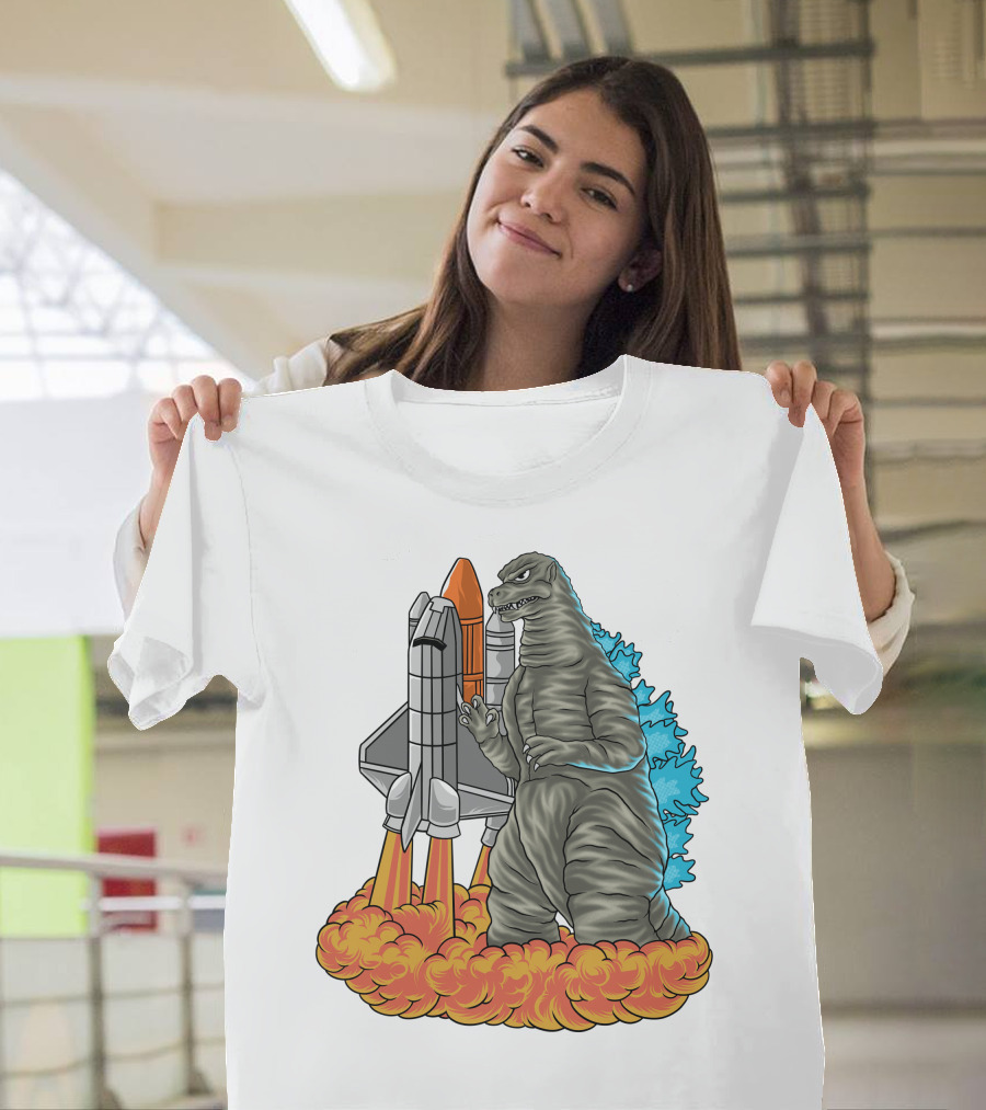 Rudal Zilla Rocket Monster Fusion T-Shirt