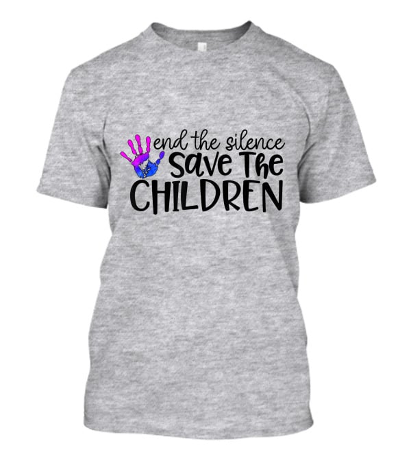 End The Silence Save The Children T-Shirt