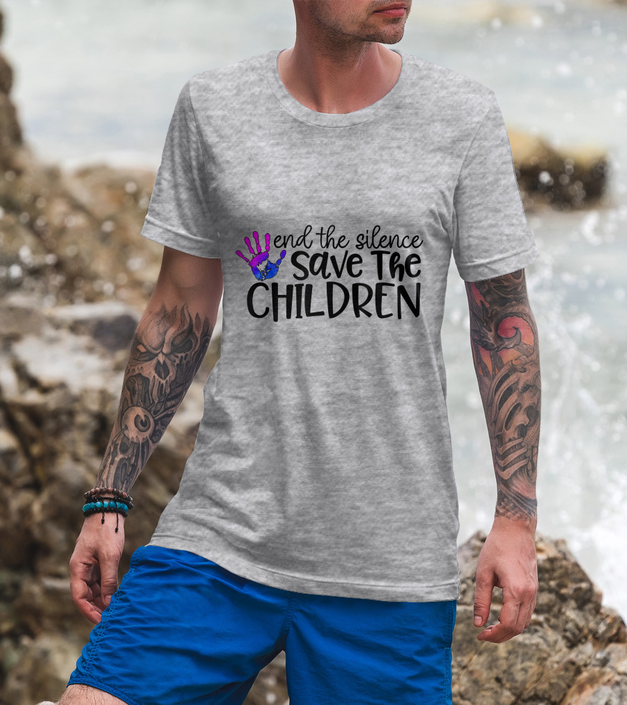 End The Silence Save The Children T-Shirt