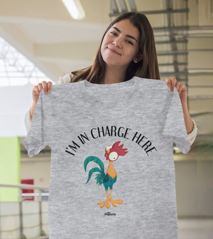 Disney Moana HeiHei I'm In Charge Here T-Shirt