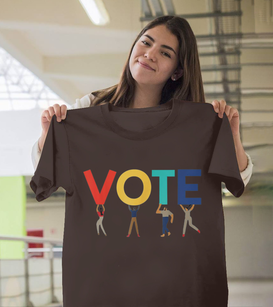 VOTE Patriotic United Colors Representation T-Shirt