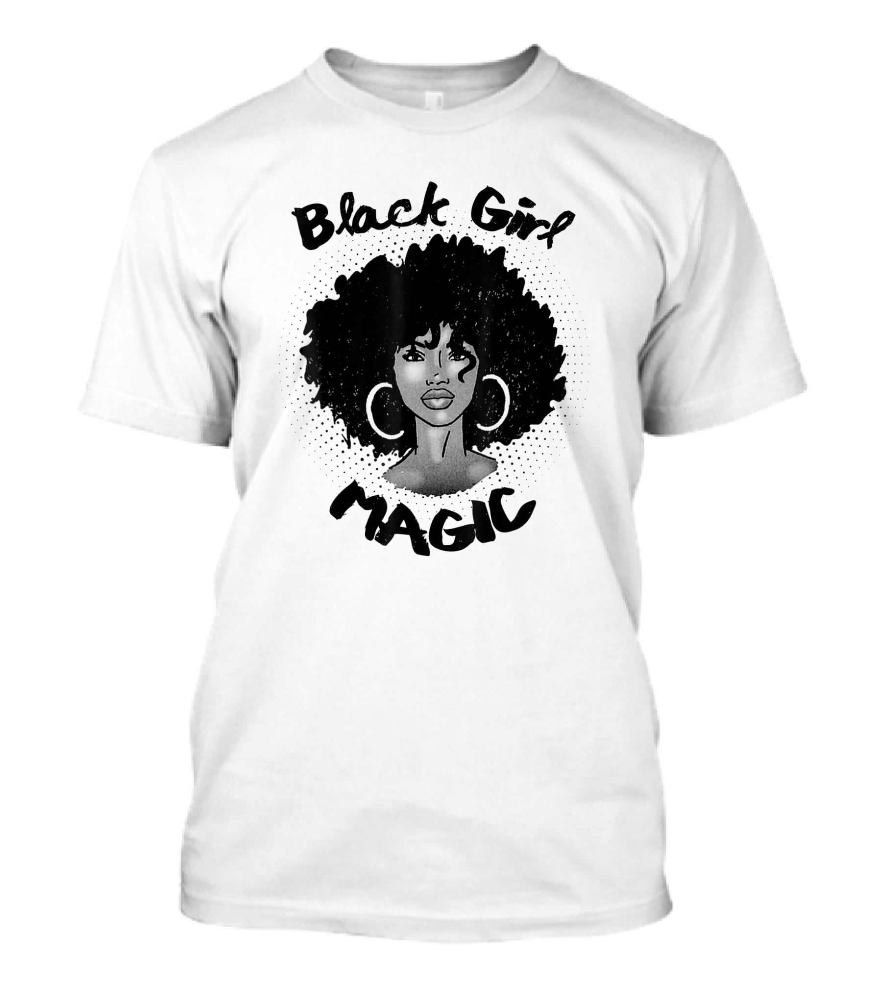 Black Girl Magic Melanin Americans Black Power Pride T-Shirt