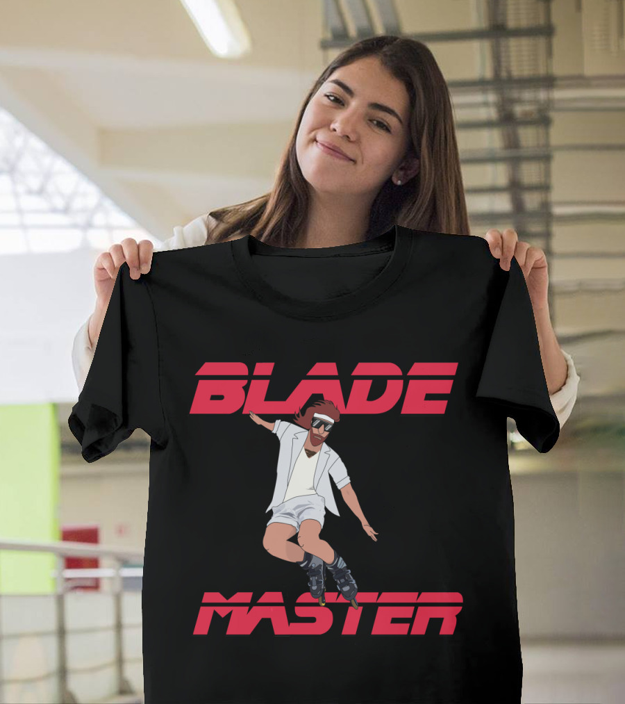 Blade Master Roller Skating Cool T-Shirt