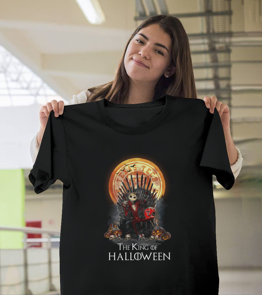 Texas Tech Red Raiders The King of Halloween T-Shirt