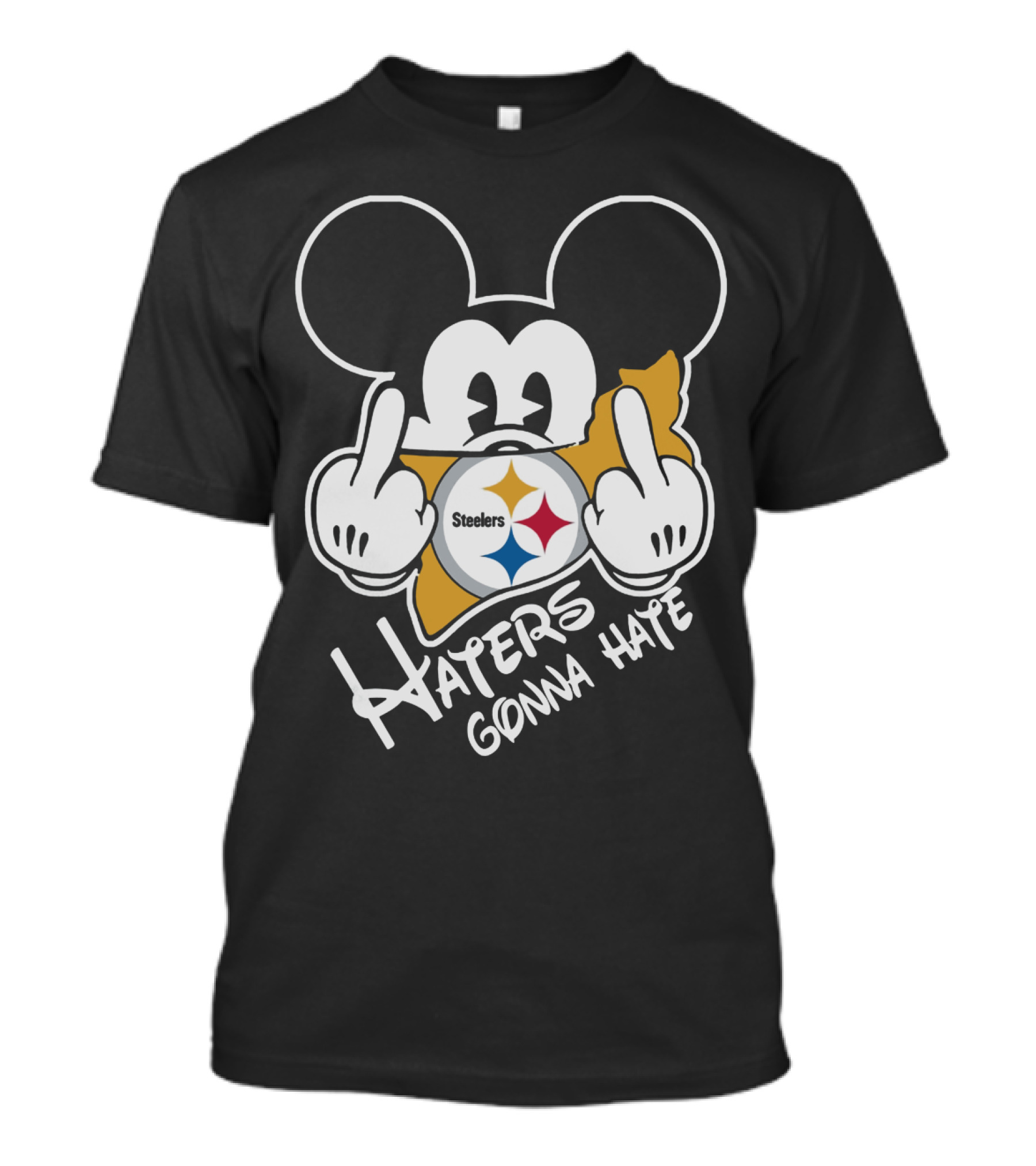 Steelers Haters Gonna Hate Mickey Style T-Shirt