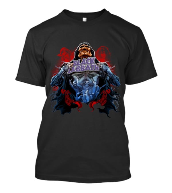 Black Sabbath Band Grim Reaper DH 89 T-Shirt