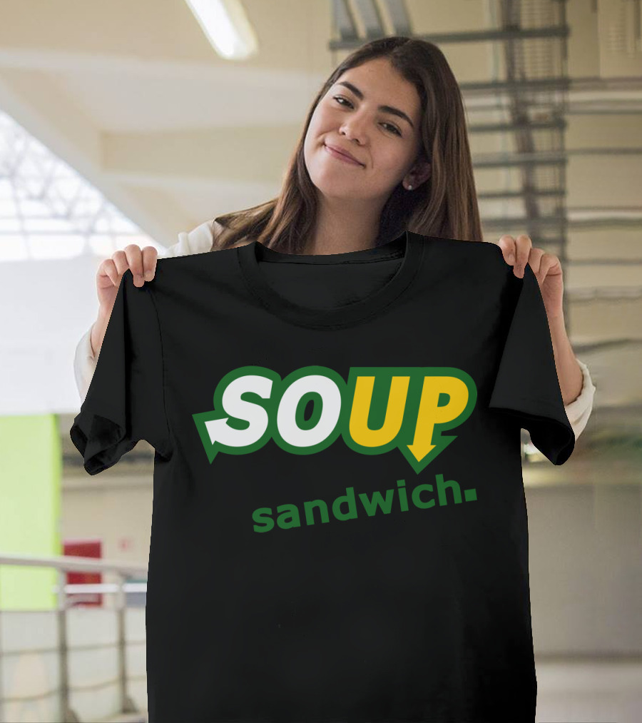 Subway Style Parody SOUP Sandwich T-Shirt