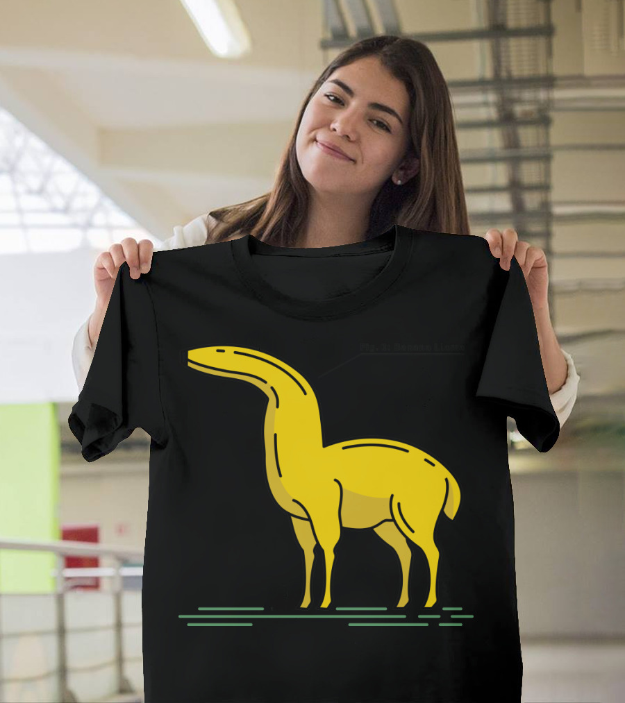 Fig. 1: Banana Llama Yellow Fusion T-Shirt