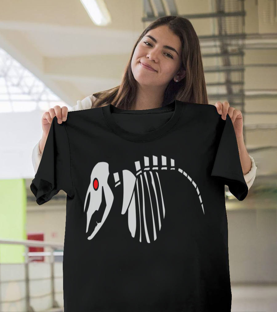 Sheep Skeleton with Red Eye T-Shirt