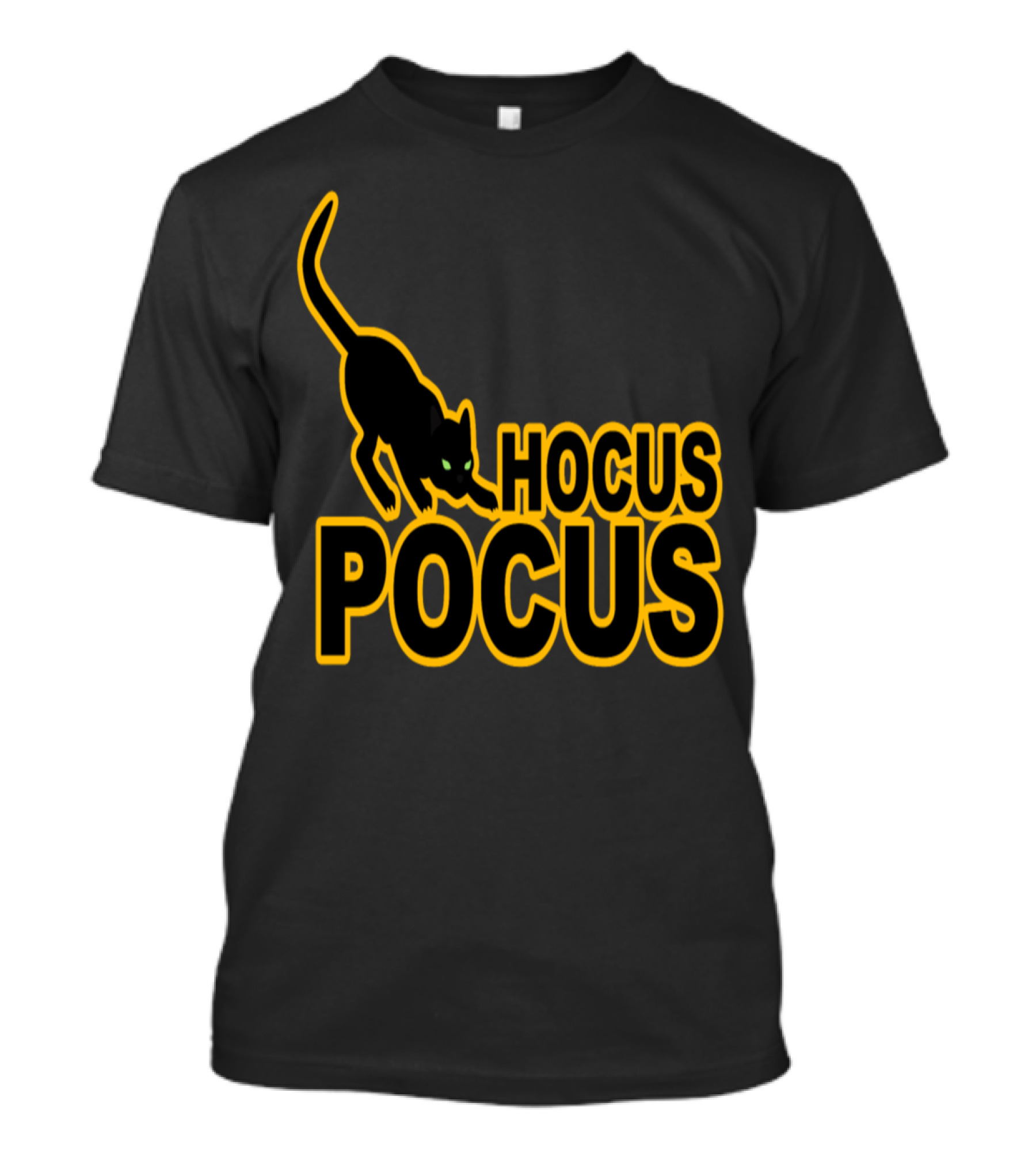 Hocus Pocus Black Cat Halloween Magic T-Shirt