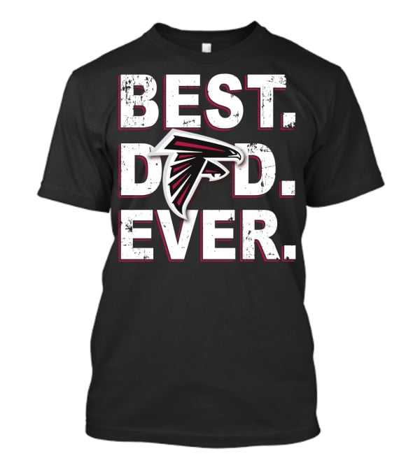 Best Dad Ever Falcons Nfl Team T-Shirt