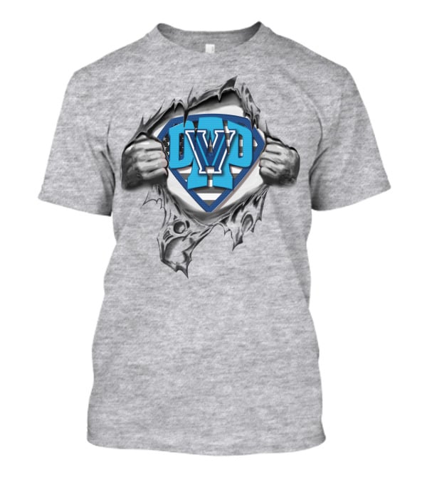 SUPERDAD Villanova Logo Superman T-Shirt