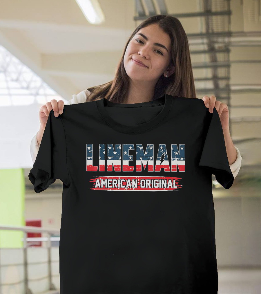 Lineman American Original USA T-Shirt