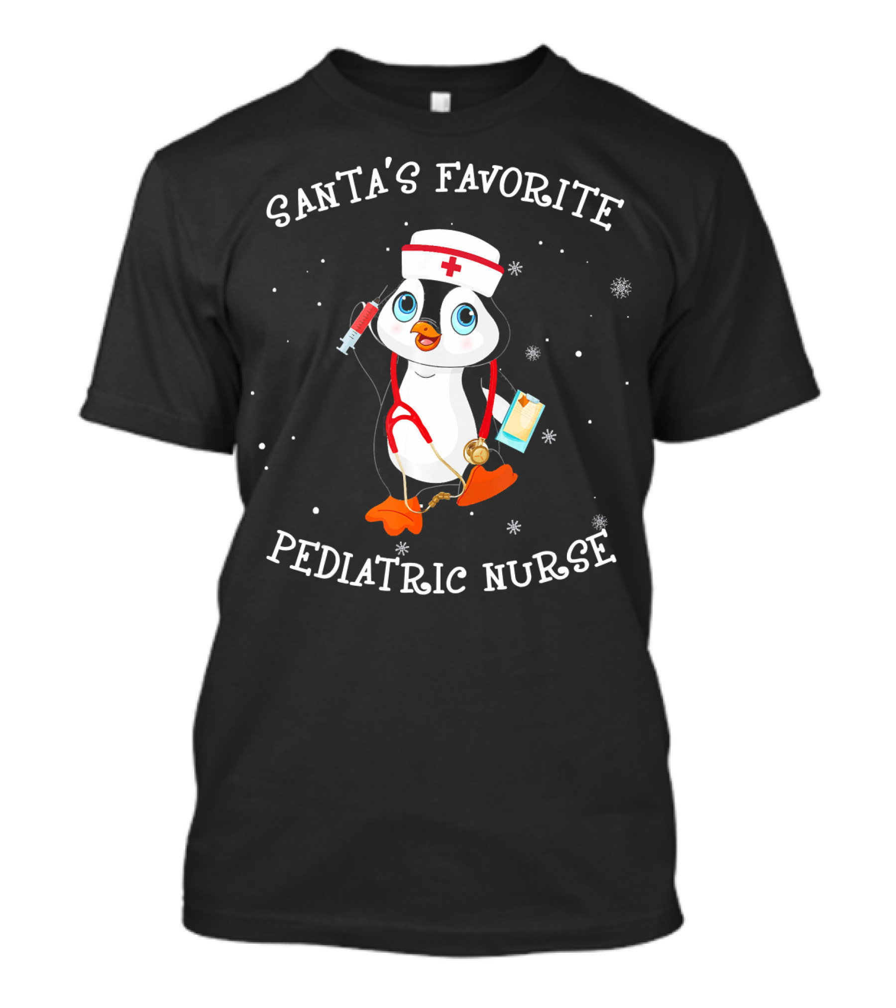 Santa's Favorite Pediatric Nurse T-Shirt