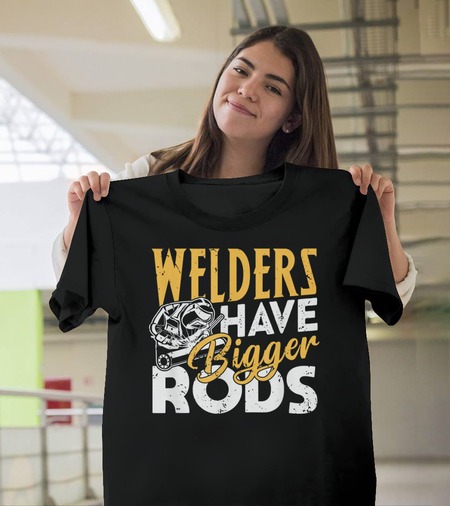Mens Vintage Welders Have Bigger Rods T-Shirt