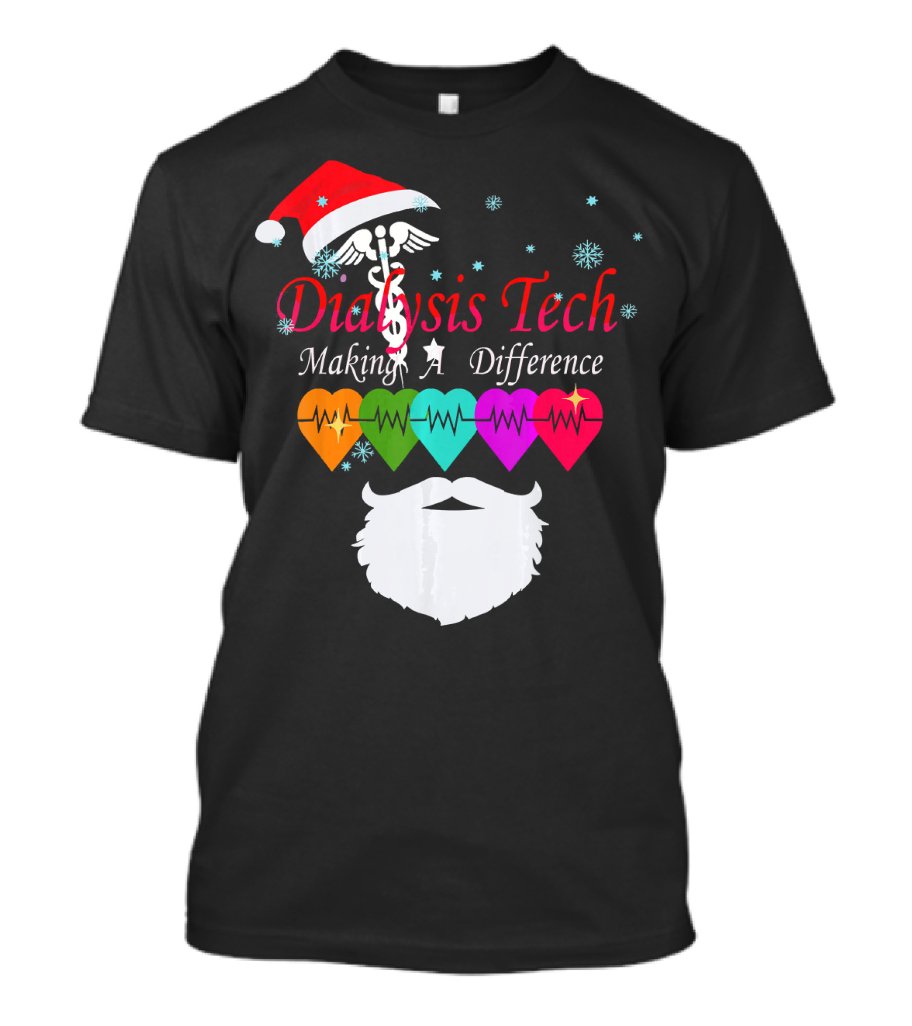 Santa's Favorite Dialysis Tech Making A Difference T-Shirt