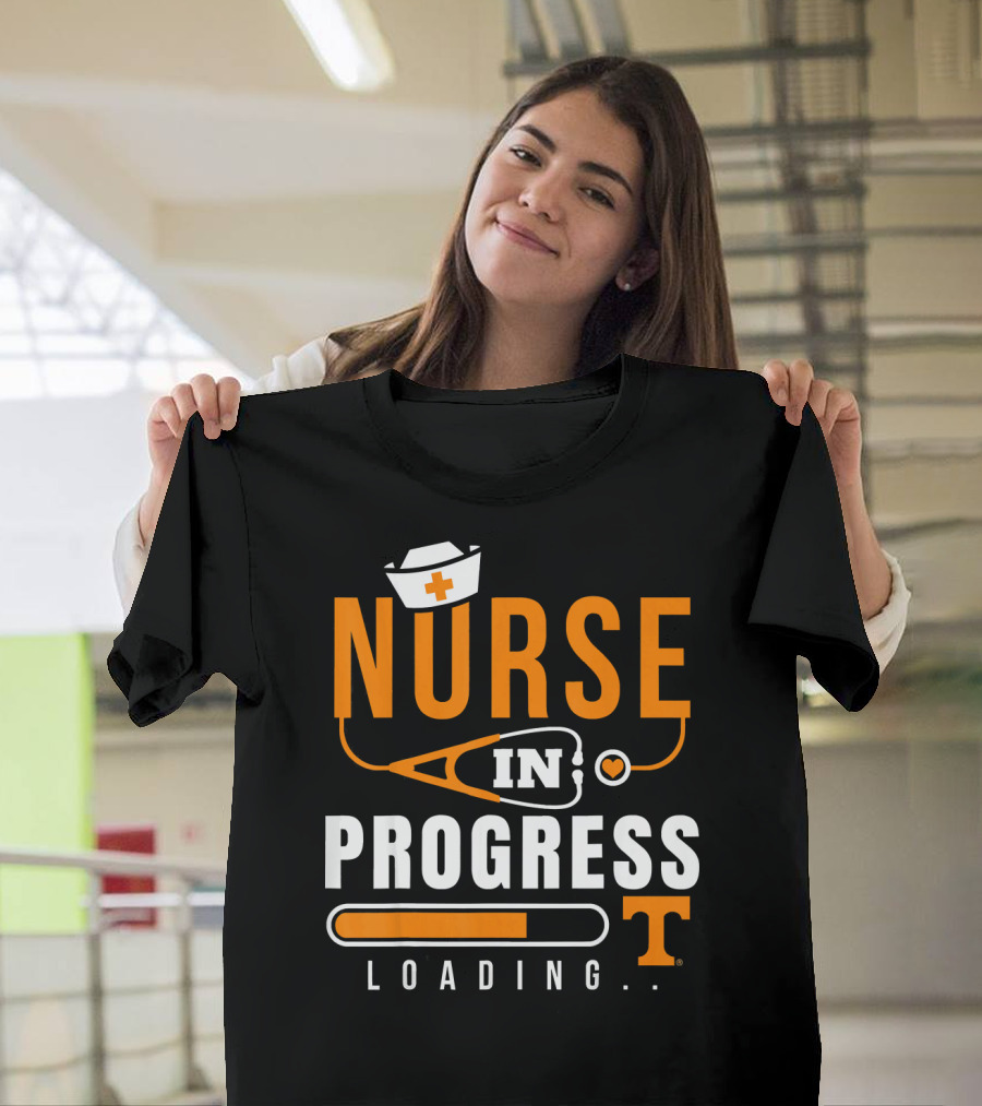 Nurse in Progress Loading Tennessee Volunteers T-Shirt