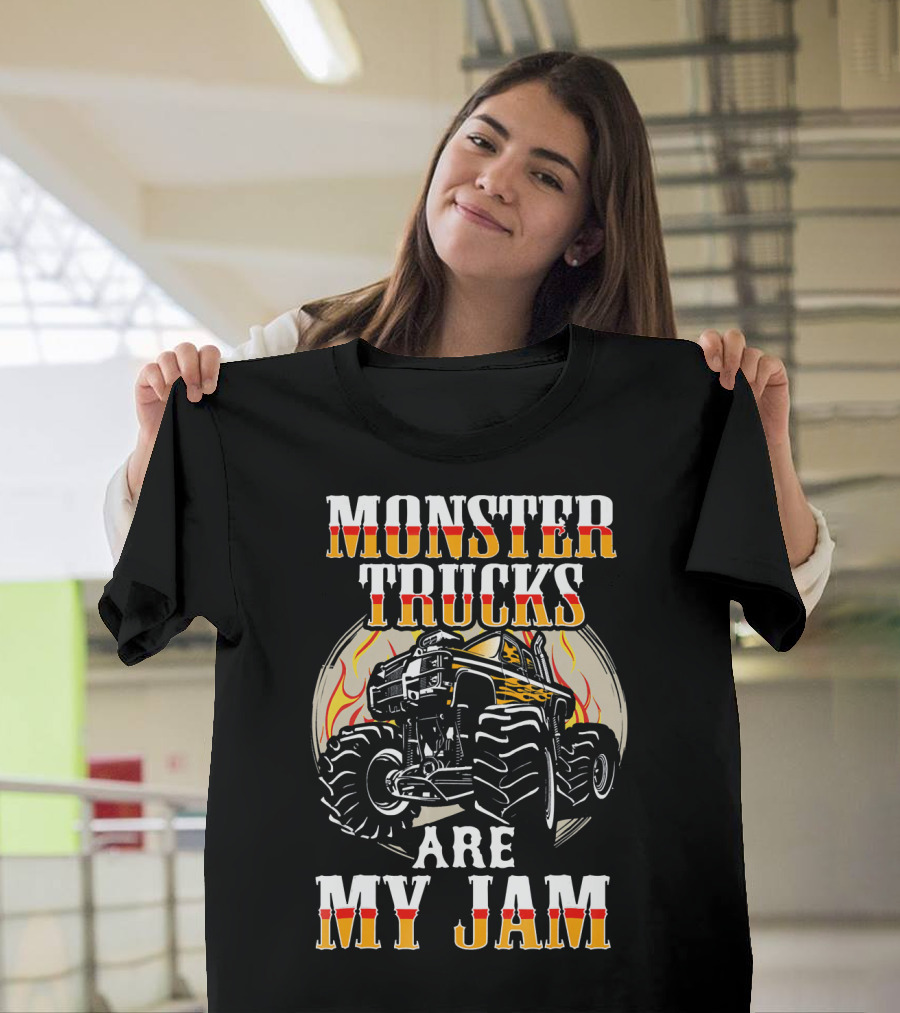 Monster Trucks Are My Jam T-Shirt
