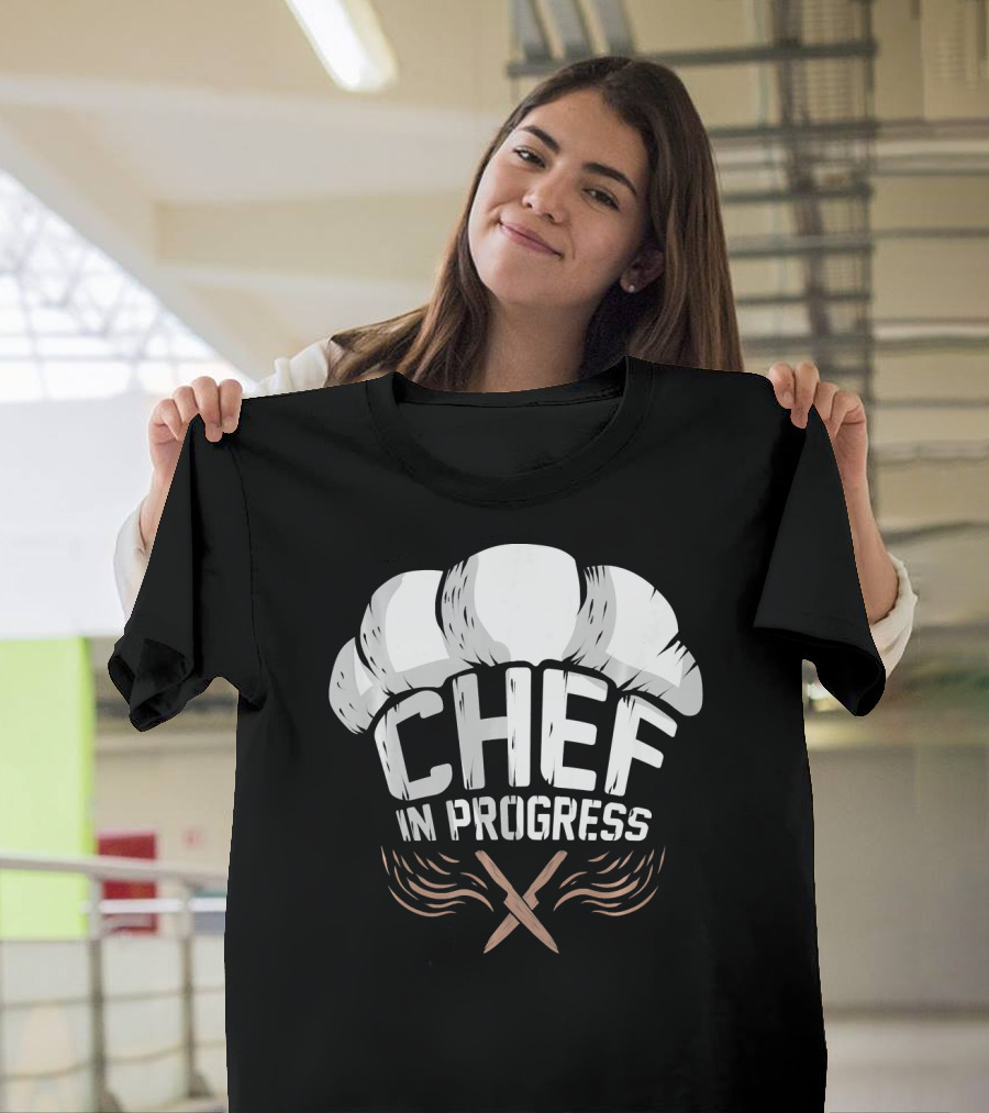 Chef in Progress Culinary Student Training T-Shirt