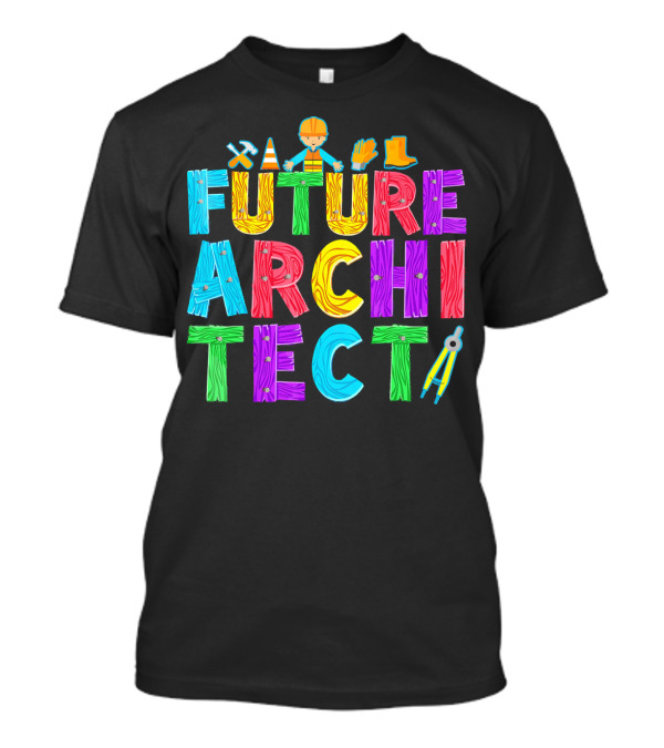 FUTURE ARCHITECT Tools Helmet And Boots T-Shirt