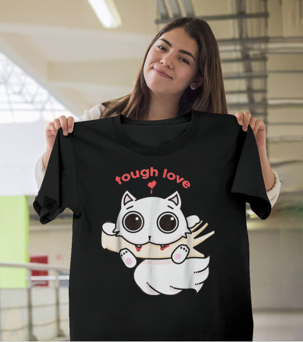 Tough Love Cute Persian Cat Kitty T-Shirt