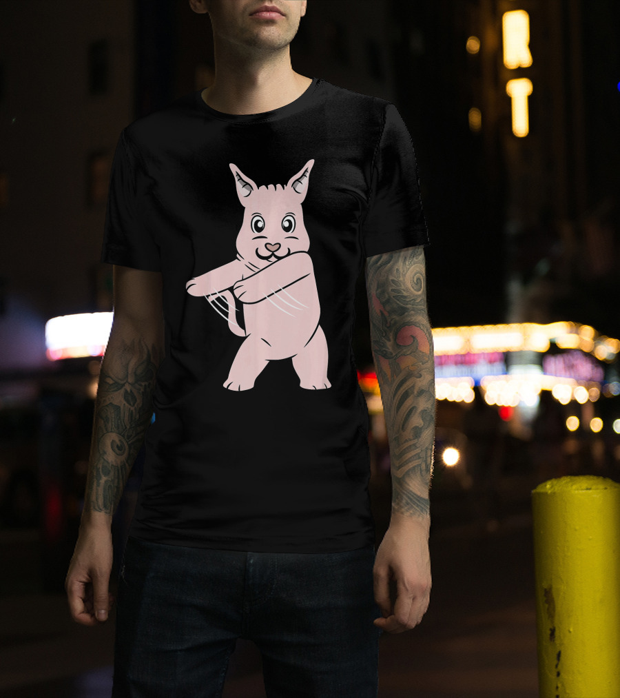 Sphynx Cat Flossing Like A Boss Dance Move T-Shirt