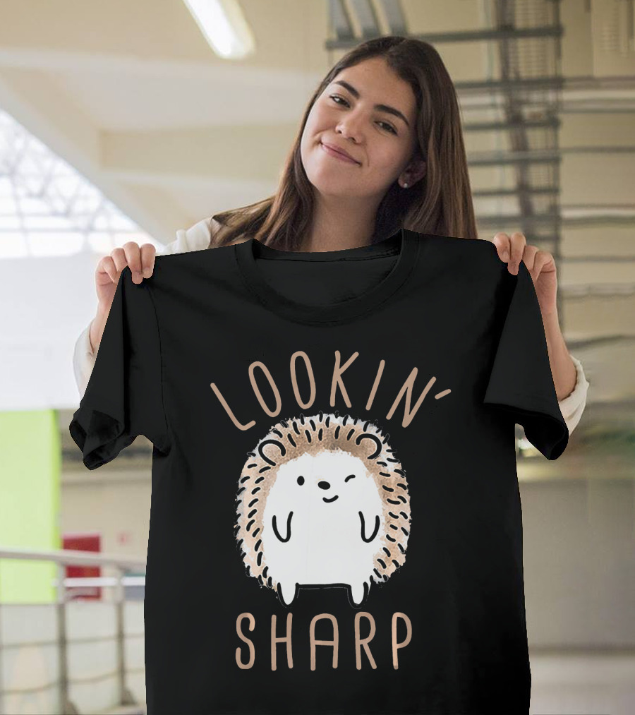 LOOKIN' SHARP HEDGEHOG WINKING WITH SPIKY HAIR T-Shirt