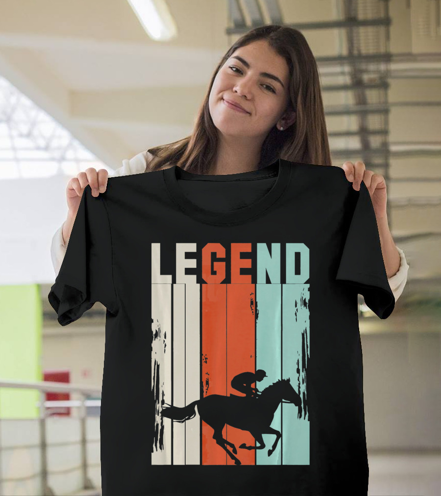 Legend Vintage Horse Racing T-Shirt