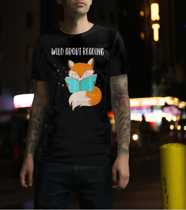Wild About Reading Fox T-Shirt