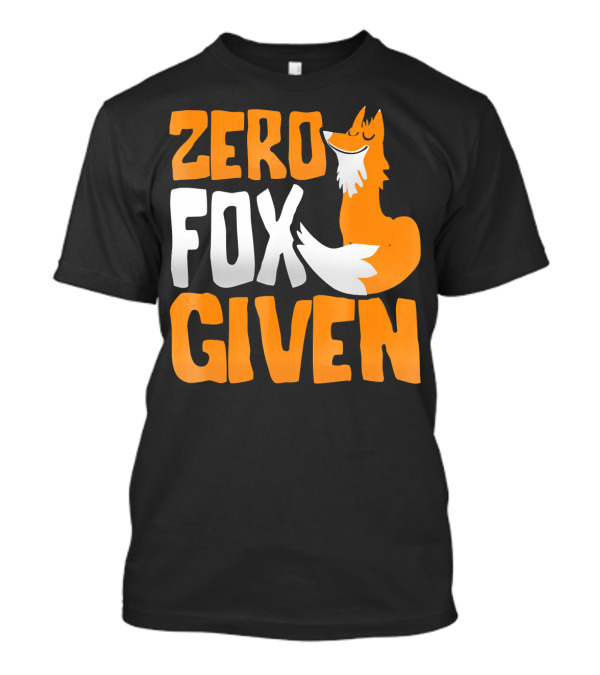 Zero Fox Given Fox Trot Novelty T-Shirt