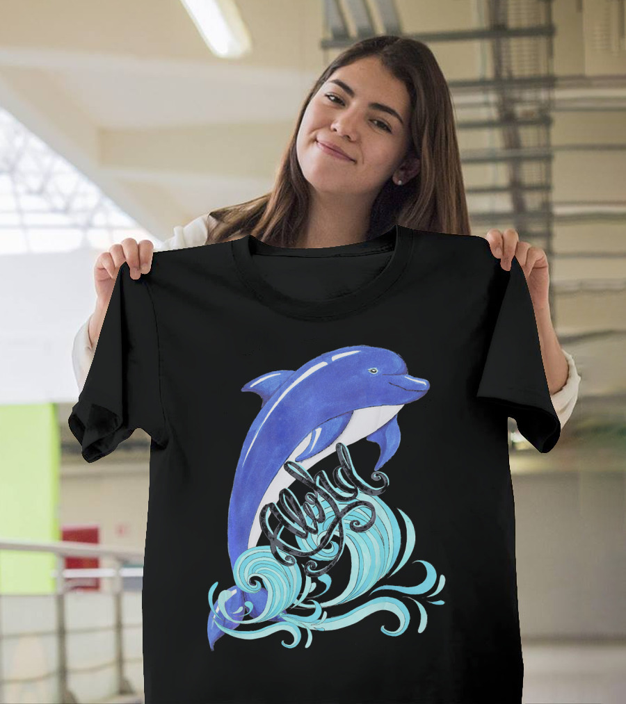 Aloha Dolphin Summer Beach Vacation T-Shirt