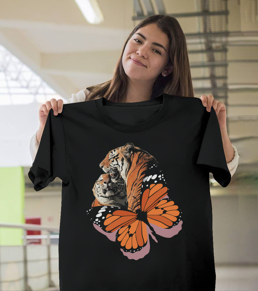 Arthur Andre Tiger Butterfly Monarch T-Shirt