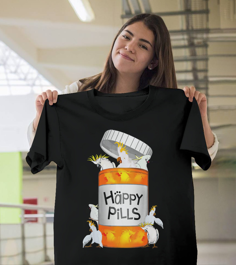 Happy Pills Cockatoo T-Shirt