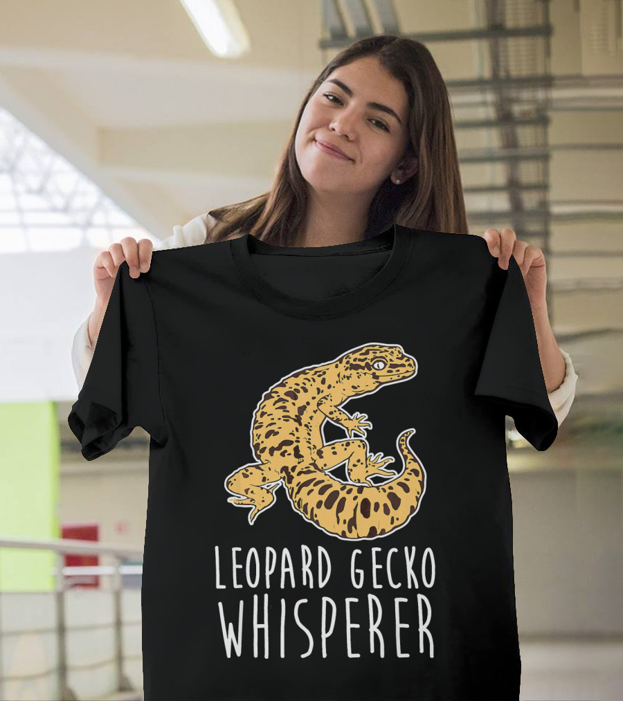 LEOPARD GECKO WHISPERER REPTILE LOVER T-Shirt