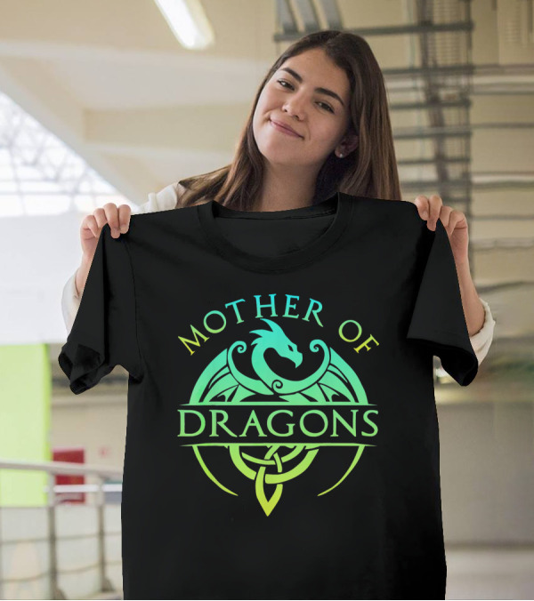 Mother Of Dragons Emblem Fantasy T-Shirt