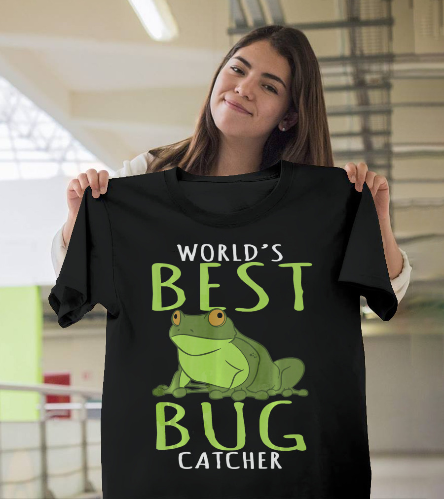 World's Best Bug Catcher Frog T-Shirt