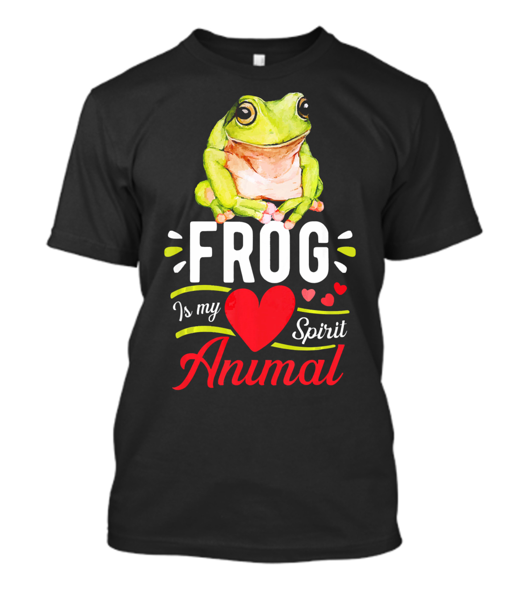 Frog Is My Heart Spirit Animal Cute Frog T-Shirt