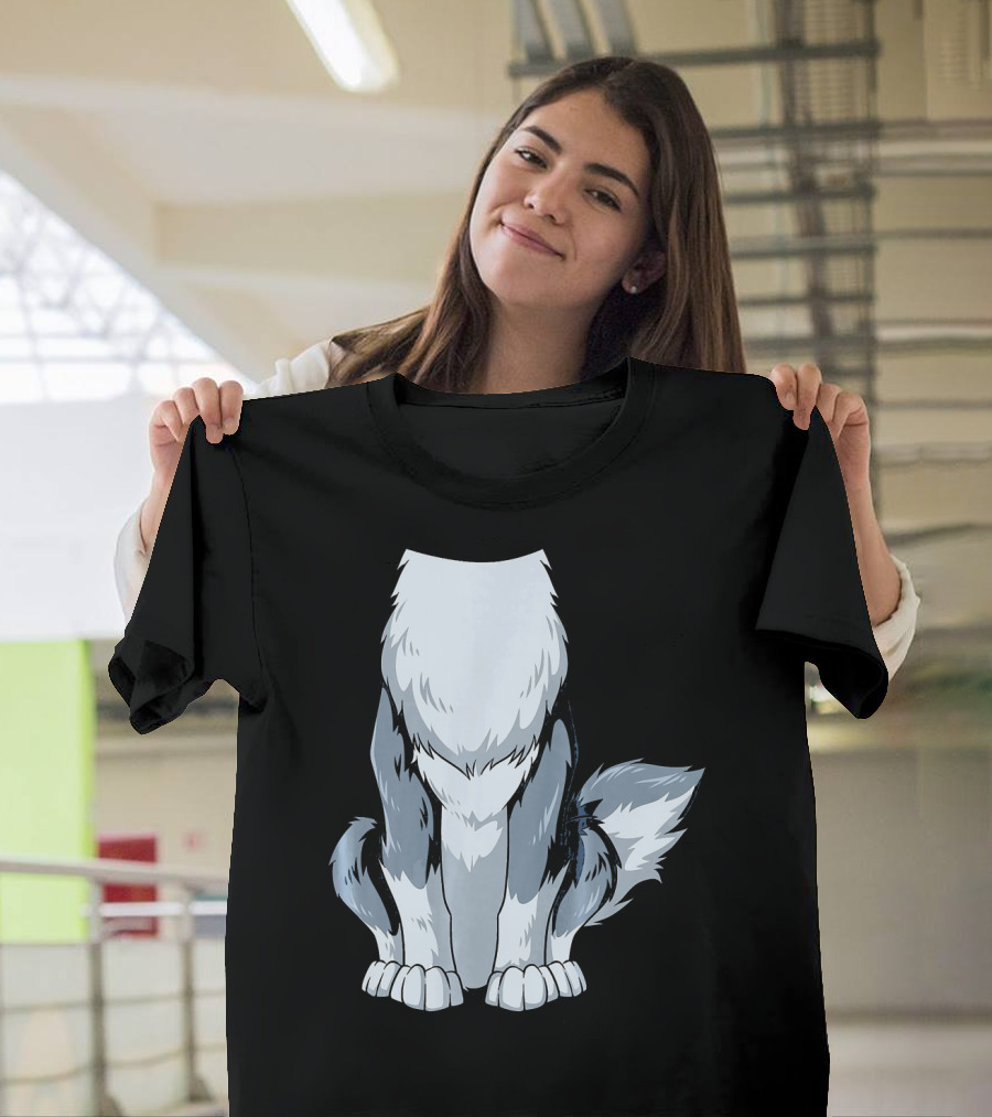 Easy Wolf Costume Wolf Body Headless Wolf T-Shirt