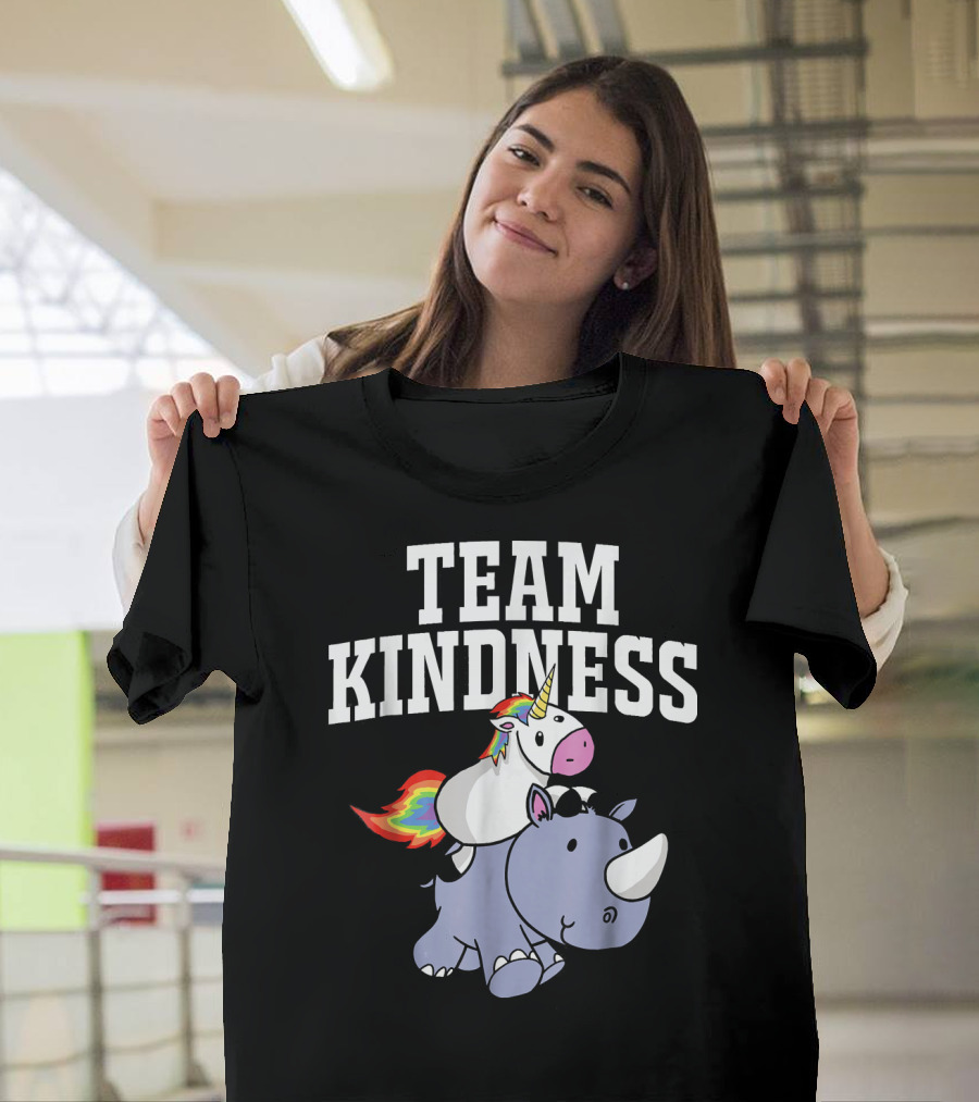 Team Kindness Rhino Unicorn T-Shirt