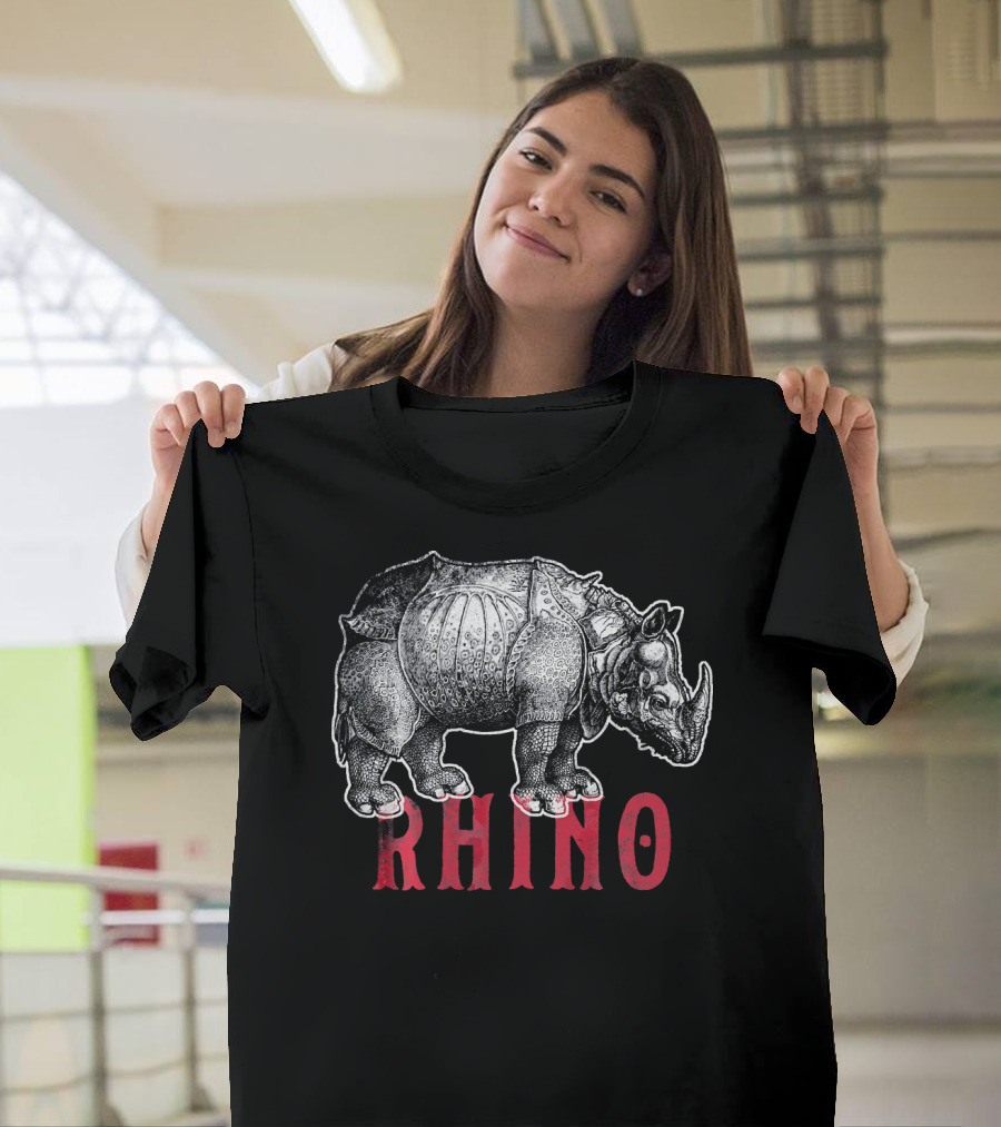 Rhino Cute Save Rhinoceros T-Shirt