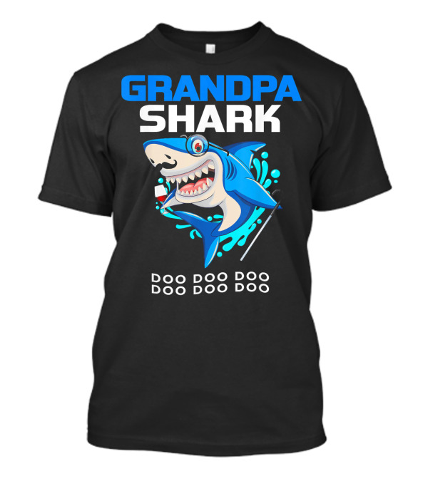 GRANDPA SHARK DOO DOO DOO FAMILY SHARK MATCH T-Shirt