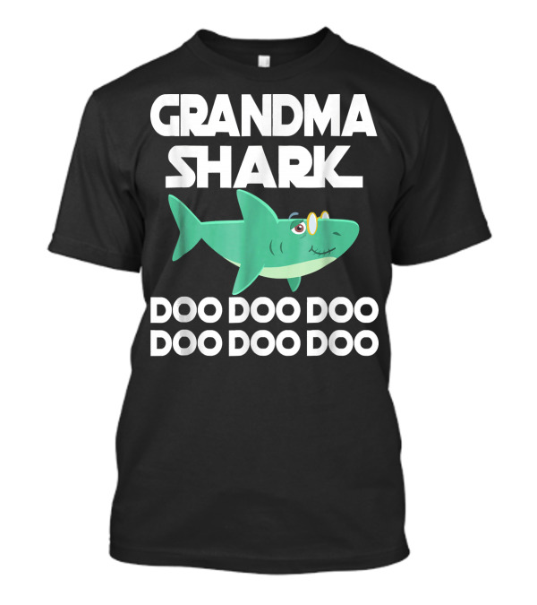 GRANDMA SHARK DOO DOO DOO FUN SONG MATCH SHARK T-Shirt