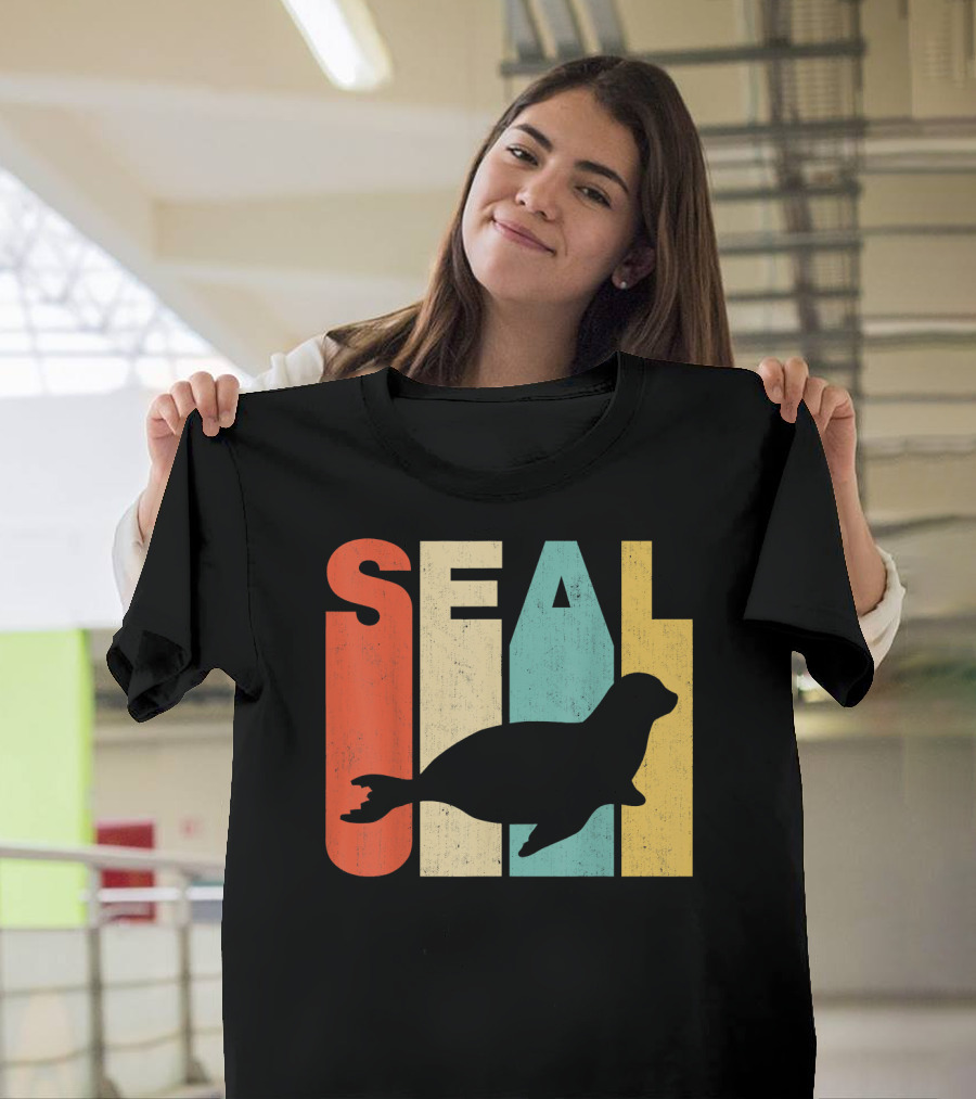Vintage Retro Seal T-Shirt