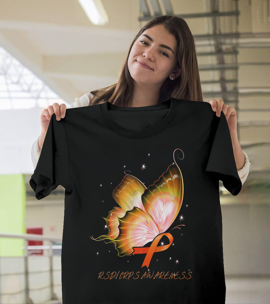RSDCRPS Awareness Butterfly T-Shirt