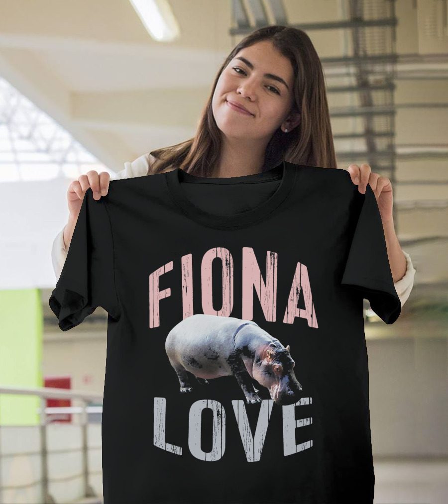 Fiona Love Baby Hippo Team Fiona T-Shirt