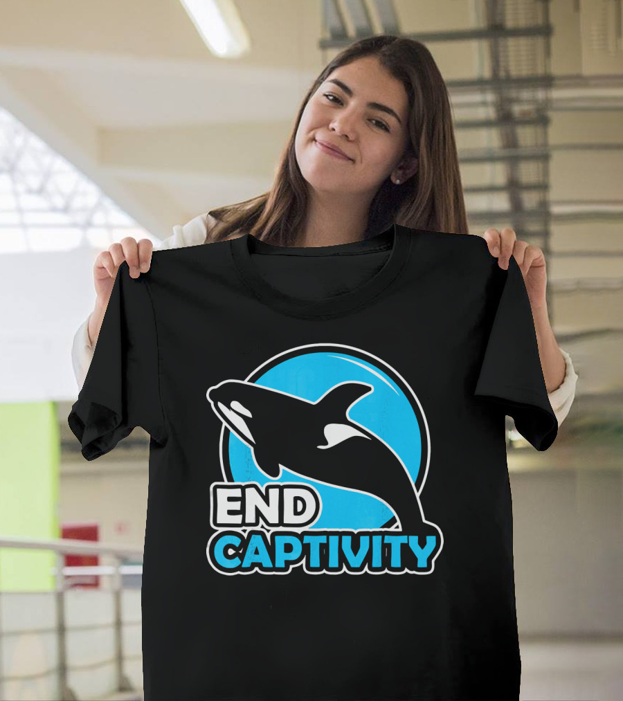 End Captivity Orcas Killer Whale T-Shirt