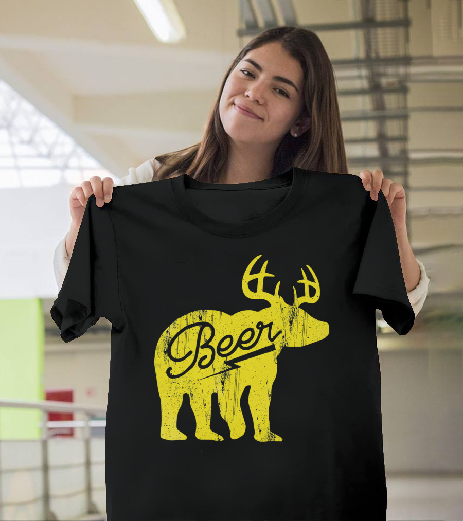 Bear Plus Deer Equals Beer T-Shirt