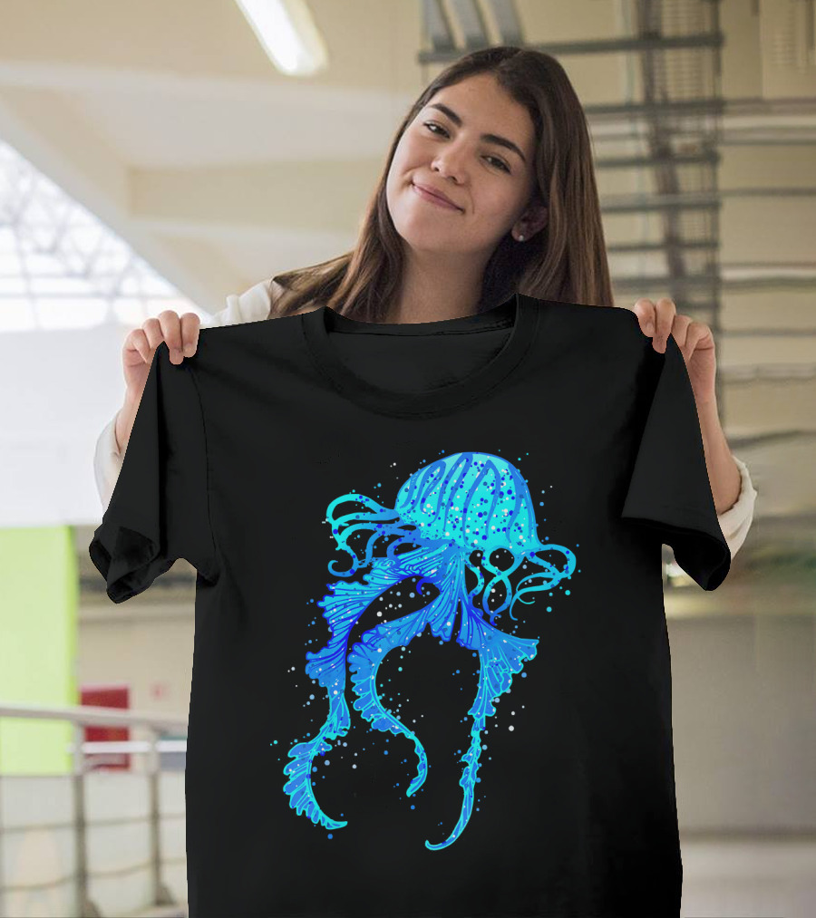 Beautiful Blue Jellyfish T-Shirt