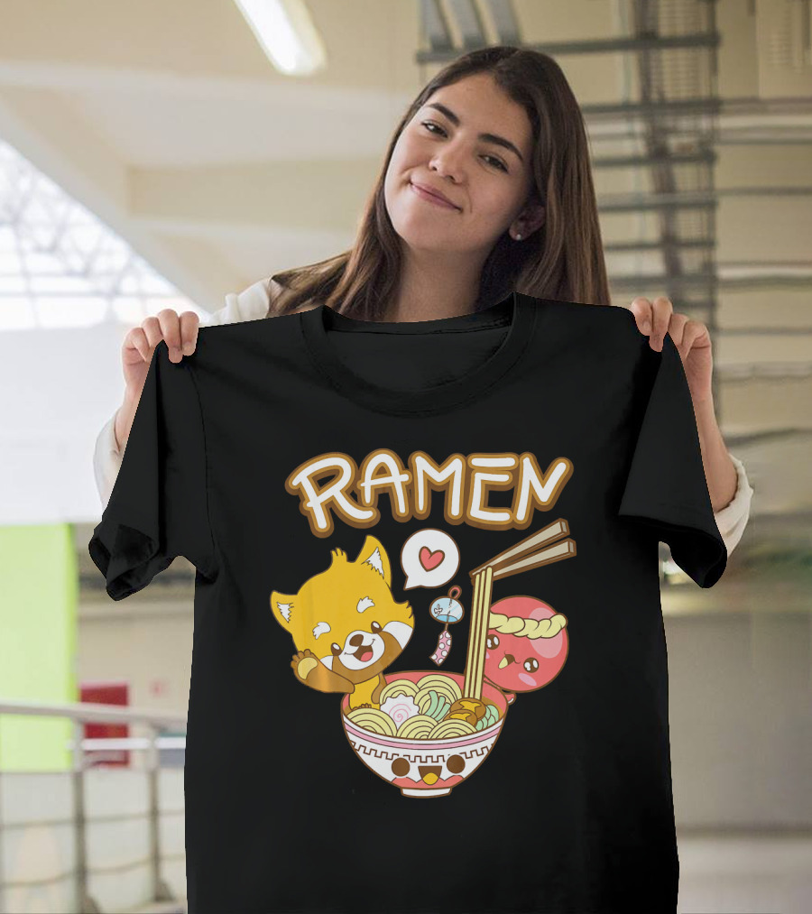Kawaii Anime Ramen Panda Octopus Japanese Cute T-Shirt